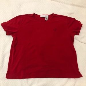 Liz Claiborne Red T-Shirt